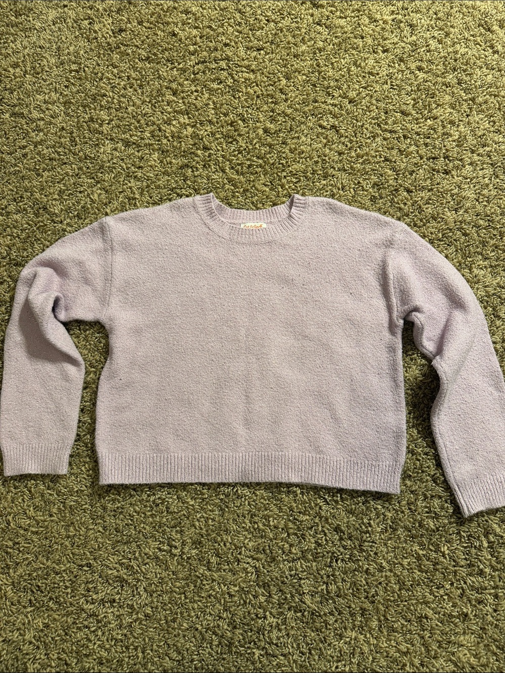 Cat & Jack Lavender Pullover Sweater